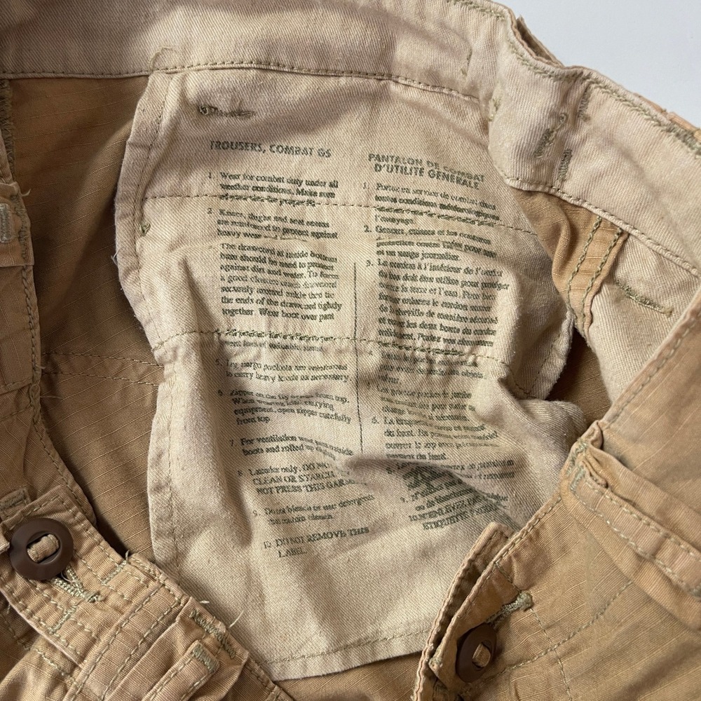Polo Ralph Lauren Pants Mens 33x32 Straight Cargo Military Utility Paratrooper - Picture 4 of 13